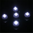 thumbnail image 1 of Submersible LED Lights, Waterproof Flameless Tea Lights, 12Pcs Long-Lasting Battery Operated Decorative Lights for Ponds Parties Vases, White, 1 of 2