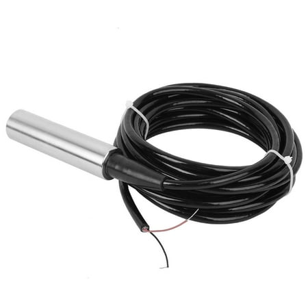 Submersible Level Sensor 4-20ma,4-20ma 2m Pressure,Sensors TL-136 Liquid Level Transmitter Water Level Sensor Detector 24VDC 4-20mA Output (Range 0-2 Meters)