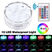 Submersible Light Waterproof Underwater Led Light Controlled&nbsp;Changing Lamp