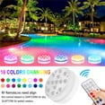 thumbnail image 1 of Submersible Pond Lights Remote Control 13 Led Bright Rgb Led Double, 1 of 6