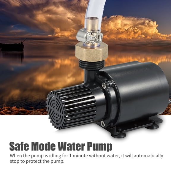 Submersible Pump,Pump Pond 600l/h Waterproof Pump Pond 7.5w Lift 9.84ft 600l/h 7.5w Lift Pump Dc12v Water Pump Dc12v Water Dsfen Rookin Siuke