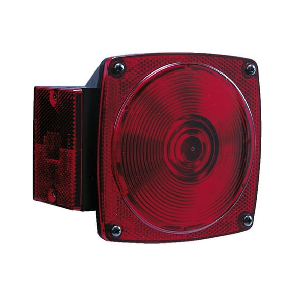 Submersible Square Trailer Tail Light - Left