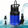 Sub Pump Pool Submersible Sump Pump 1.5HP 6000GPH, Heavy-Duty Portable Pump for Fast ...