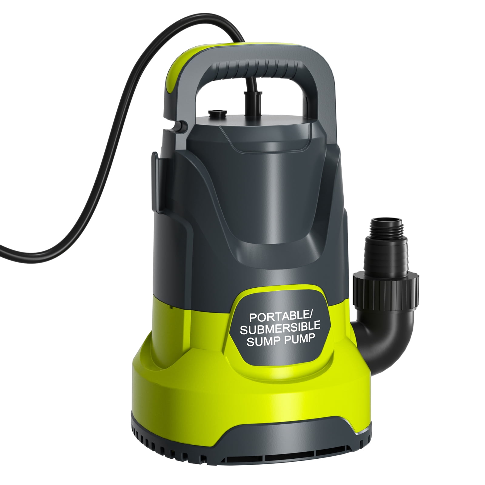 Sub Pump Pool Submersible Sump Pump 1.5HP 6000GPH, High-Flow Water Transfer Pump ...