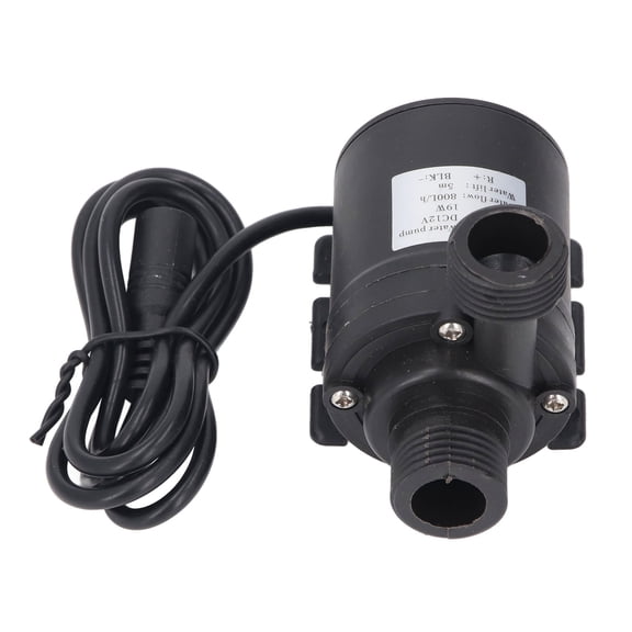 Submersible Water Pump 200GPH 800L/H 5M Lift Silent Pump for Hydroponics Aquarium Fountain Pond DC12V