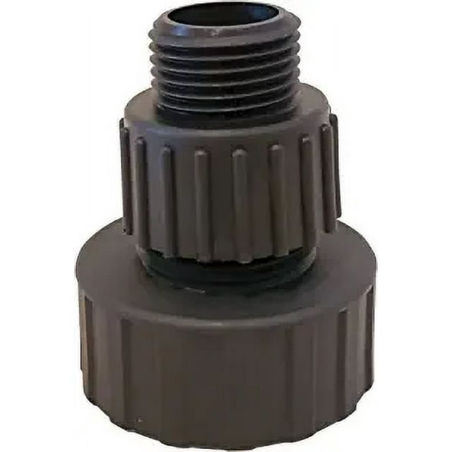 Submersible Water Pump Garden Hose Adapter (Connects Standard Garden