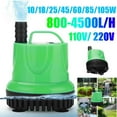 thumbnail image 1 of Submersible Water Pump Quiet Aquarium Fountain Fish Tank Pond Clean Dirty Filter, 1 of 11