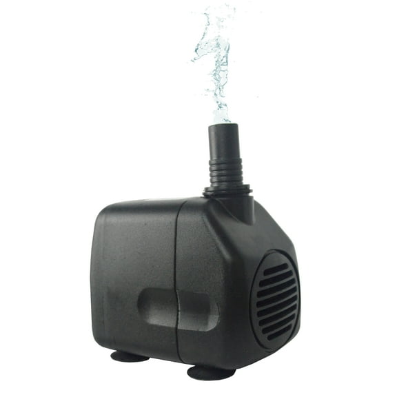Submersible Water Pump Super Quiet 1000 LH/264 GPH 120v for Aquarium, Pond, Tank ,Hydroponics 1/2 in Barb
