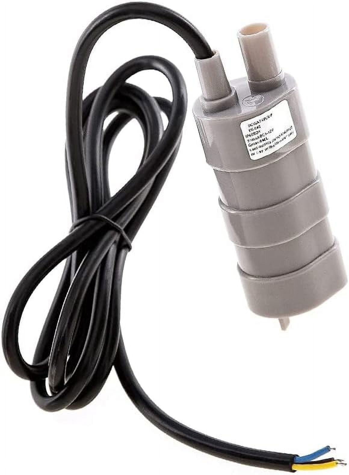 Submersible water pump, 12V submersible pump, 600l/h micro electric water pump well pump, used for RVs, ponds, aquariums, fountains, Aquarium QTTVBTNA