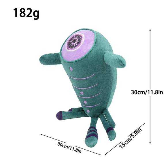 Subnautica 2 Oculus Fish Plush, Alien Deep Sea Creature Stuffed Doll, Game Peripheral Plush Toy, Holiday Gift for Game Fans