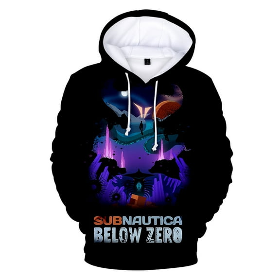 Subnautica Below Zero Hoodie Unisex Hooded Sweatshirt Casual Streetwear Pullover Tracksuit