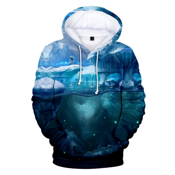 Subnautica Below Zero Hoodie Women Men Long Sleeve Sweatshirt Casual Streetwear Pullover Tracksuit