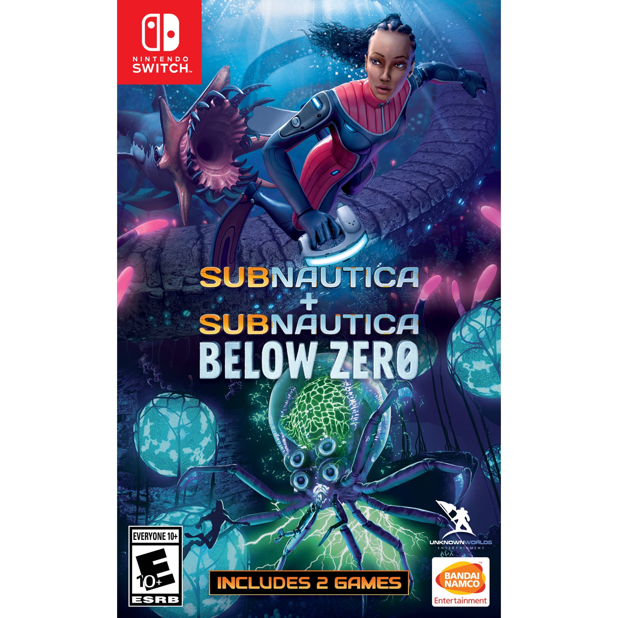 Subnautica + Subnautica Below Zero 2-Pack, Bandai Namco, Nintendo Switch [Physical]