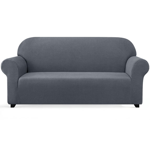 Subrtex 1-Piece Stretch Sofa Slipcover Non Slip Couch Cover (Sofa, Gray)