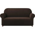 thumbnail image 1 of Subrtex 1-Piece Stretch Sofa Slipcover Non Slip Couch Cover (XL-Sofa, Chocolate), 1 of 7
