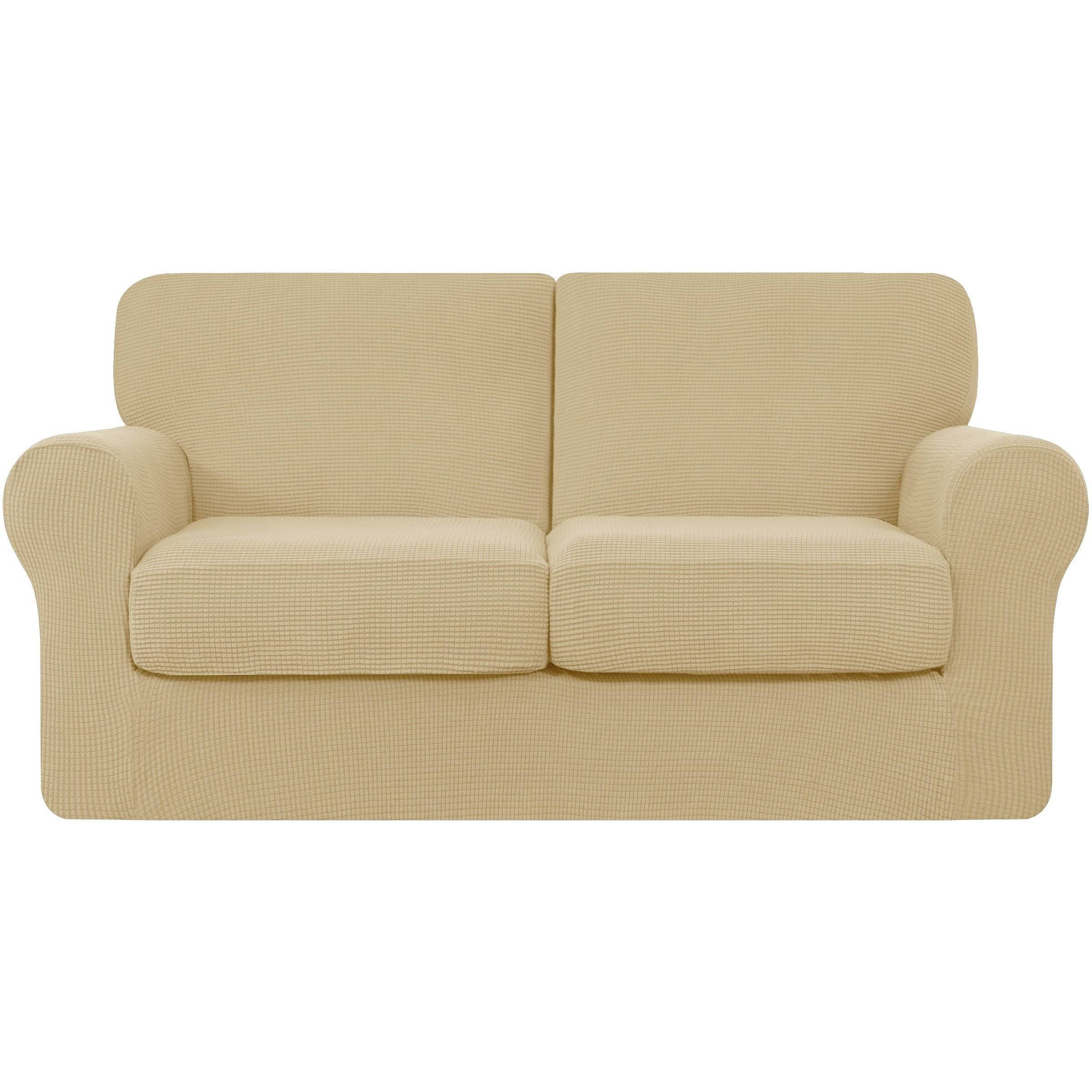 Sofa and loveseat slipcover set sale