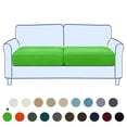 thumbnail image 1 of Subrtex Cushion Covers Separate Seat Stretch Textured Grid (2PCS, Grass Green), 1 of 7