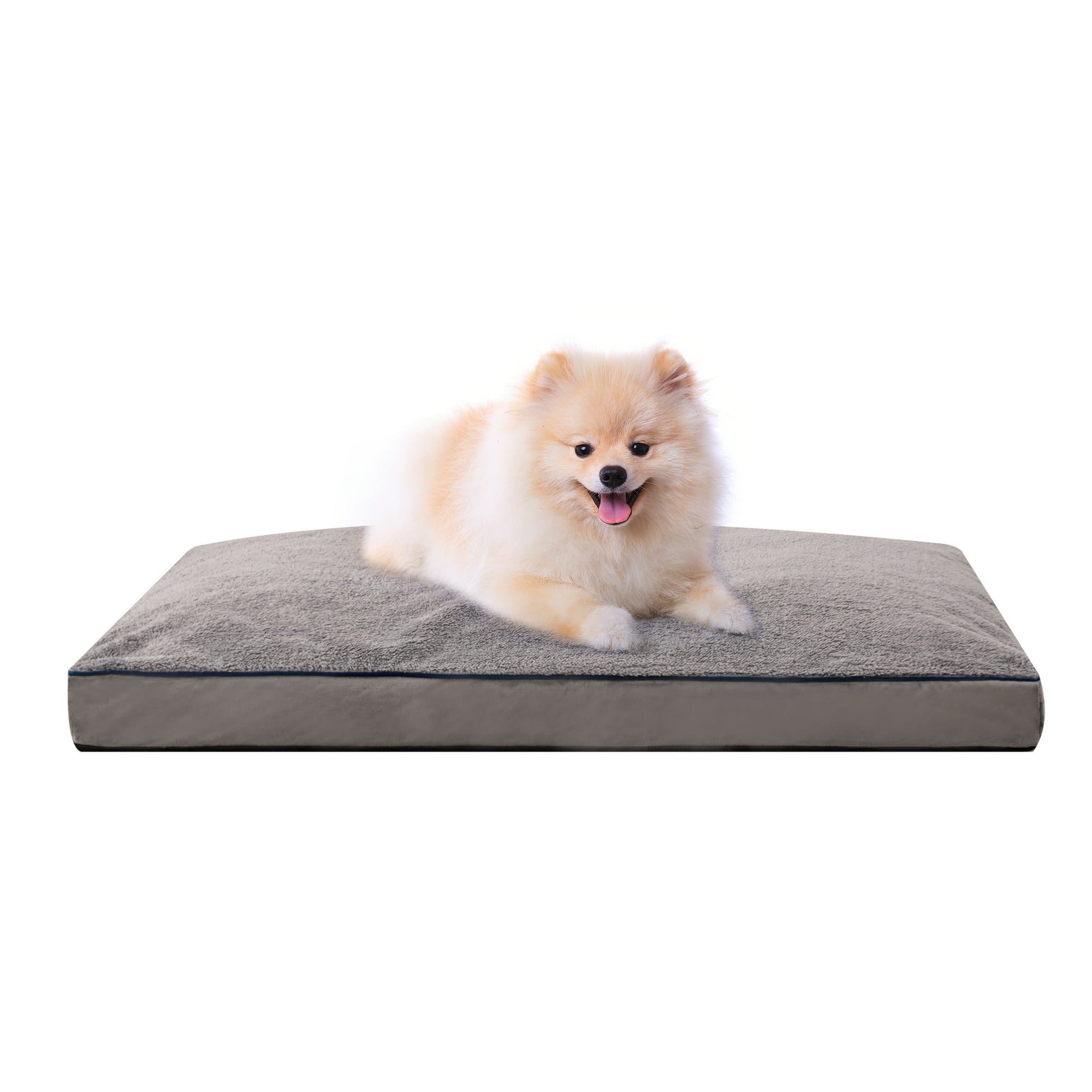Dog Bed Cushion with Removable Cover, Medium