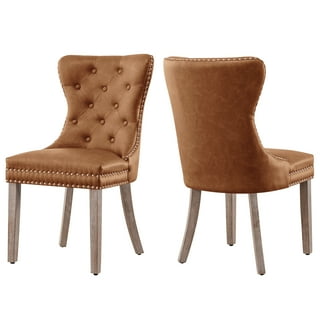 Walmart leather on sale dining chairs