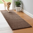 thumbnail image 1 of Subrtex Chenille Bathroom Rugs，Extra Soft and Non Slip Bath Mats Runner，Thick Rubber Backing Washable Shower Bathtub Rugs & Home Decor Accessories (Brown,24"*60"), 1 of 9