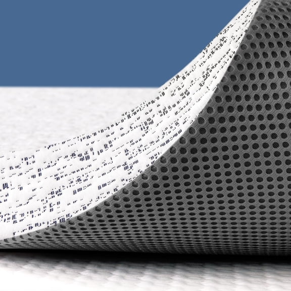 Subrtex Memory Foam Mattress Topper, 4 Inch King Mattress Topper for Pressure Relieving, Soft Breathable Single Bed Toppers Mattress Pads with Removable Washable Cover