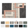 thumbnail image 1 of "Subrtex Modern Area Rugs Soft Anti-Stain Durable Carpets (4'×6',Gray Pink)", 1 of 8