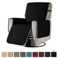 thumbnail image 1 of Subrtex Recliner Chair Cover Reversible Recline Sofa Slipcover with Side Pockets (Small, Black), 1 of 10