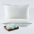 thumbnail image 1 of Subrtex Shredded Memory Foam Pillow for Sleeping with Removable Cooling Cover, Queen, 1 Pack, 1 of 7
