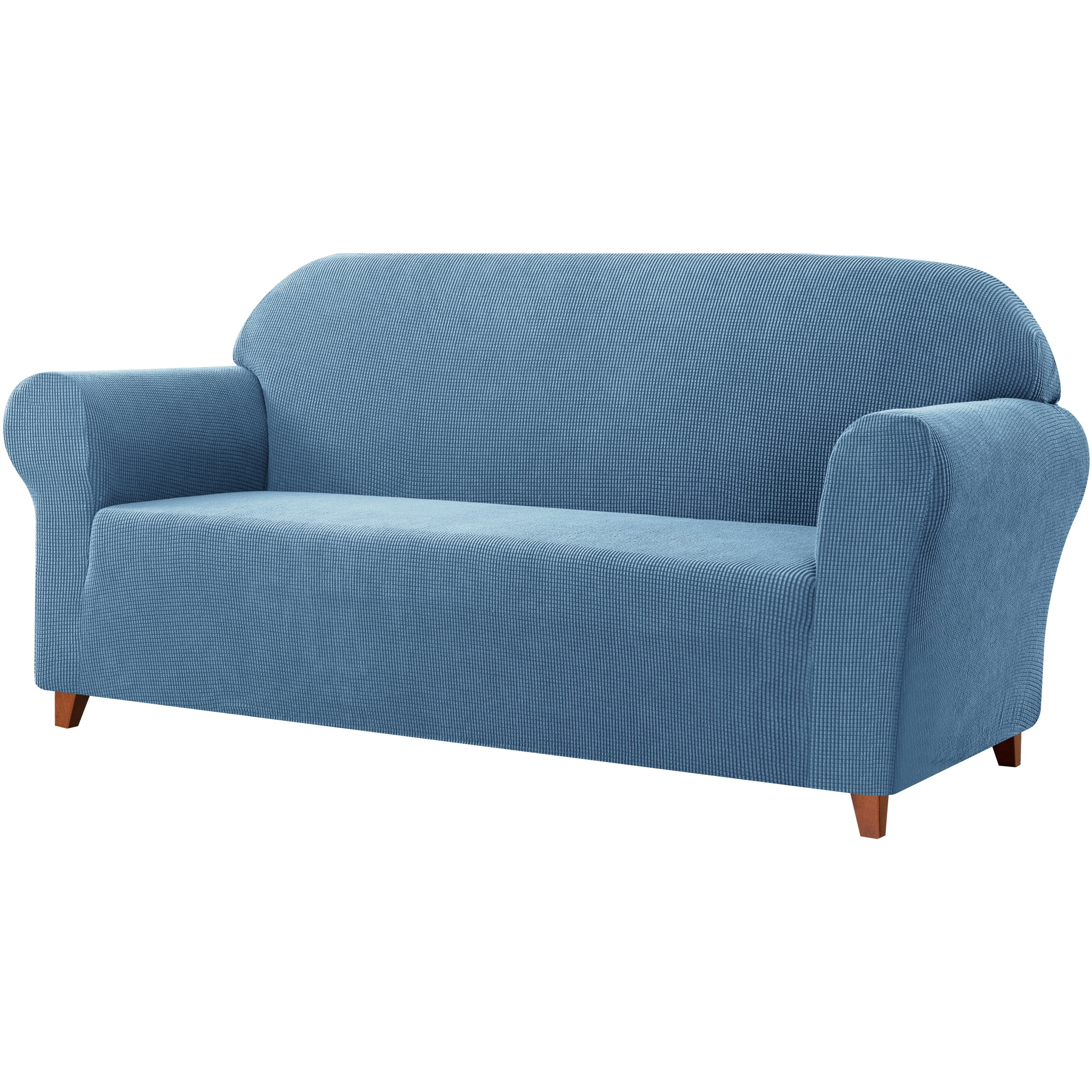 Subrtex Sofa Cover 1 Piece Slipcover with extra Stretch Cushion Seat Cover, Sofa, Denim Blue