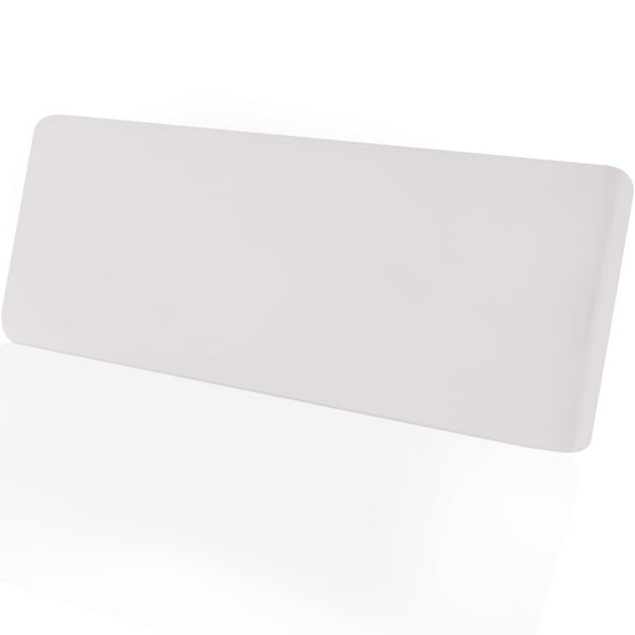 Subrtex Sofa Slipcover Solid Velvet Seat Cushion Cover (Loveseat, White)