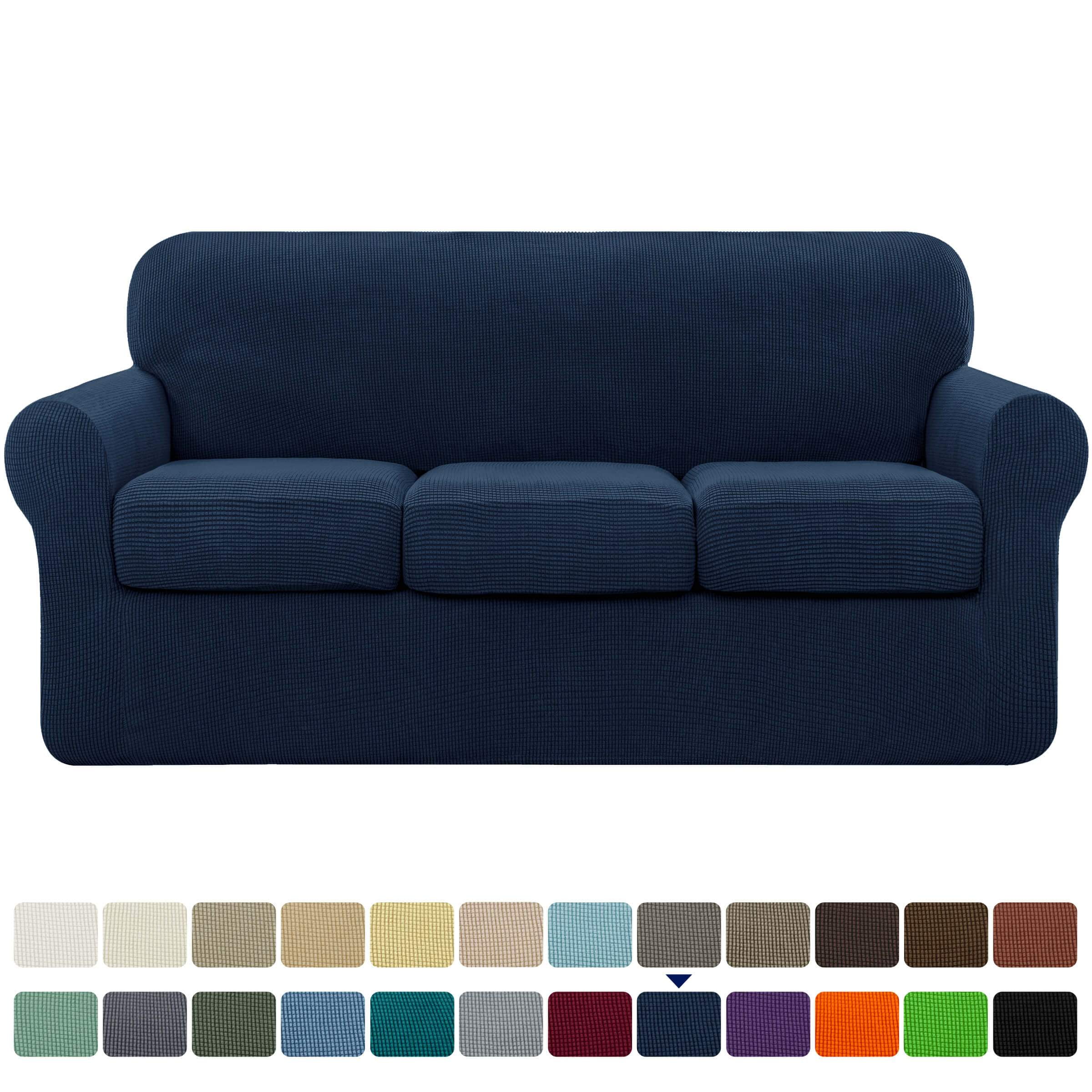 Subrtex Stretchy Sofa Slipcover with Separate Cushion Cover for Living