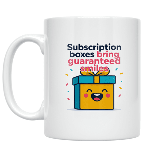 Subscription Boxes Bring Guaranteed Smiles - Tech Enthusiast - 11 oz Ceramic Coffee Mug