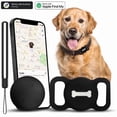 thumbnail image 1 of Cat and dog pet tracker, real-time positioning, waterproof and sand proof, no additional subscription fees required, suitable for any small or medium-sized pet, 1 of 6