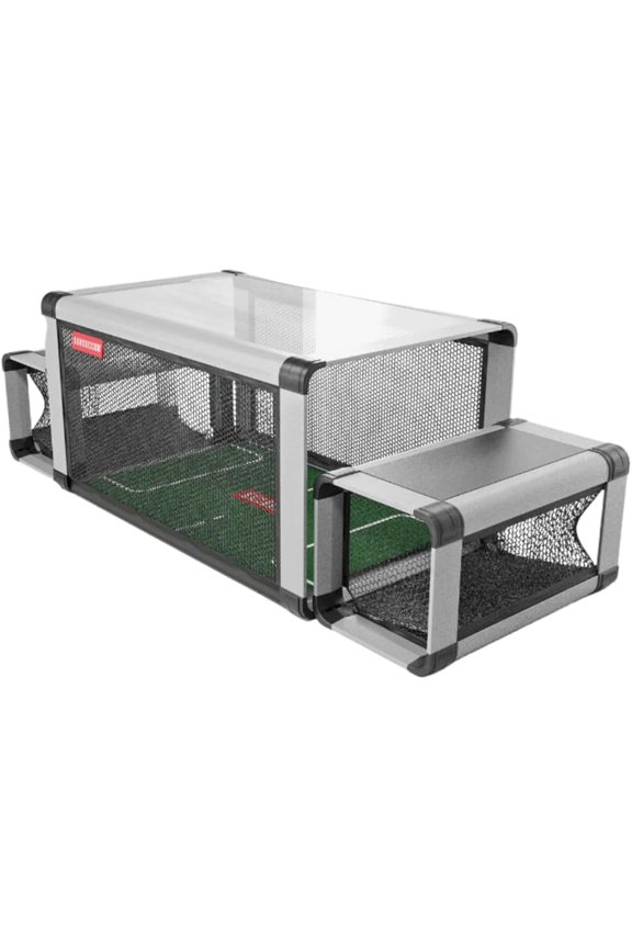 S7 Premium Bench Soccer Game Set White Portable Indoor Outdoor Table Football with Ball