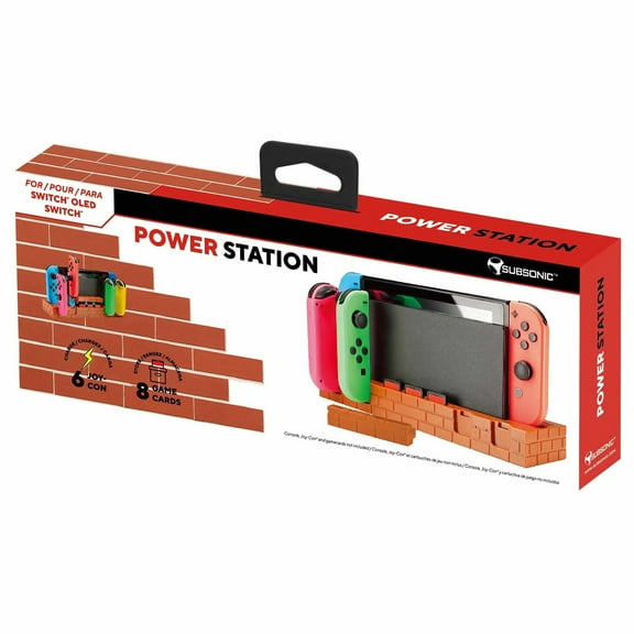 Subsonic Charging Power Station for Nintendo Switch , SA5643