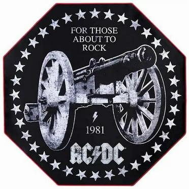 Subsonic Gamer Floor Mat (AC/DC), SA5550-A1