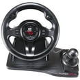 thumbnail image 1 of Open Box Subsonic - Superdrive GS550 Steering Wheel, 270° Rotation, with Pedals, Paddle Shifter and Vibration. Compatible Switch 2 / Switch, PS4, Xbox One, xbox Series x/S, PC – Black, 1 of 14