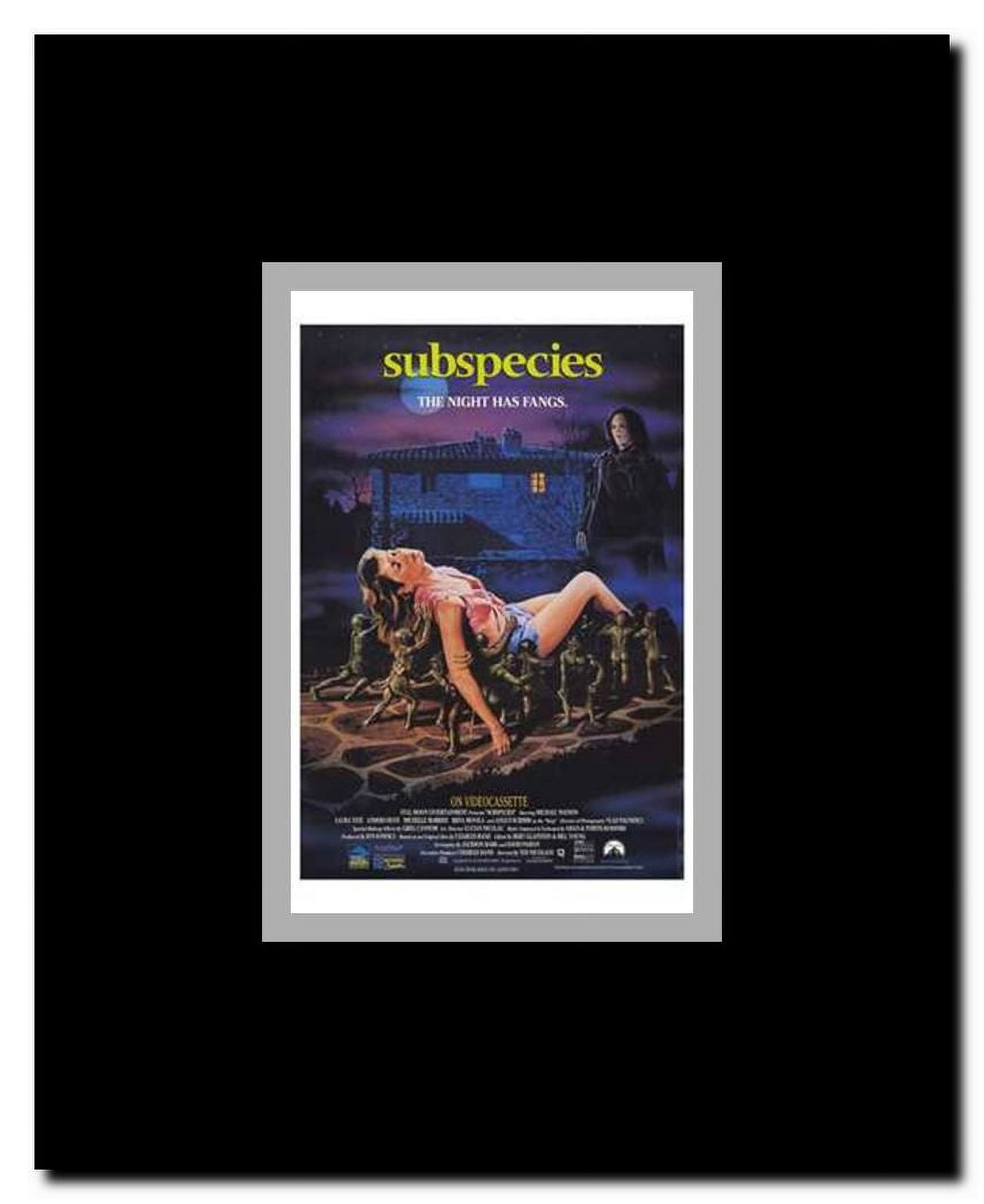 Subspecies Framed Movie Poster