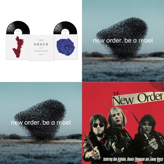 Substance (2023 Reissue) (2LP) & Be A Rebel Ep & Be A Rebel & New Order (Marble LP Vinyl)