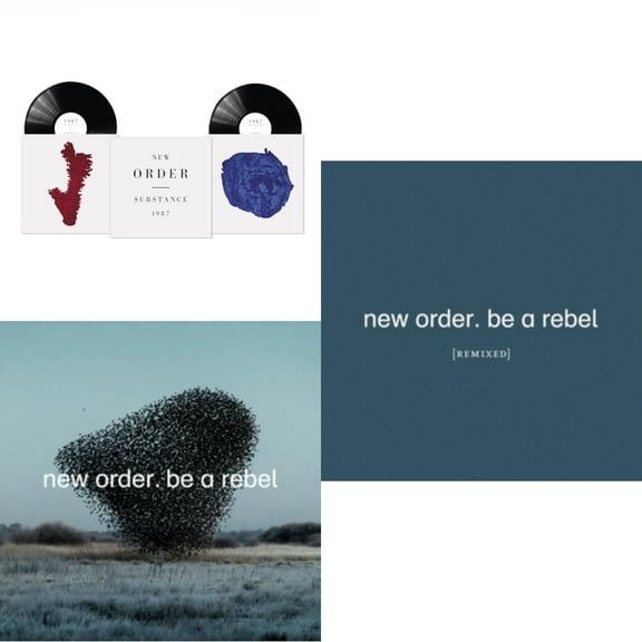 Substance (2023 Reissue) (2LP) & Be A Rebel Ep & Be A Rebel Remixed (Limited Edition/Clear LP Vinyl)