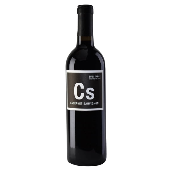 Substance Cs Cabernet Sauvignon Washington Red Wine, 750 ml Bottle, 14% ABV