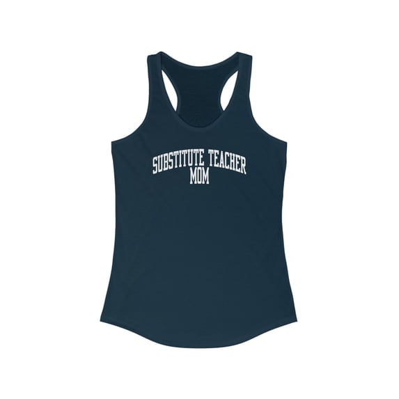 Substitute teacher Mom Mother's Day Tank Top Gifts Shirt Womens Sleeveless