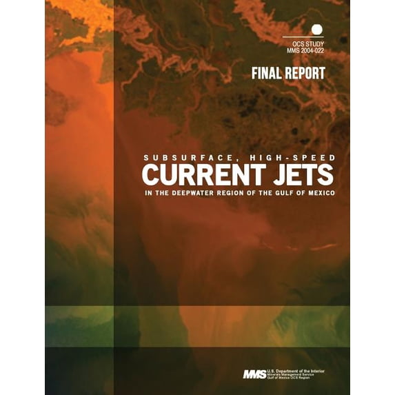 Subsurface, High-Speed Current Jets in the Deepwater Region of the Gulf of Mexico (Paperback)