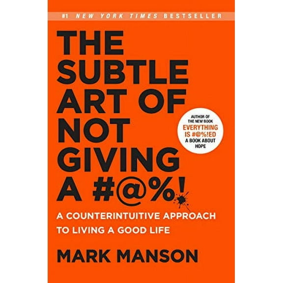 Pre-Owned The Subtle Art of Not Giving a #@%! (Hardcover) 0062884026 9780062884022