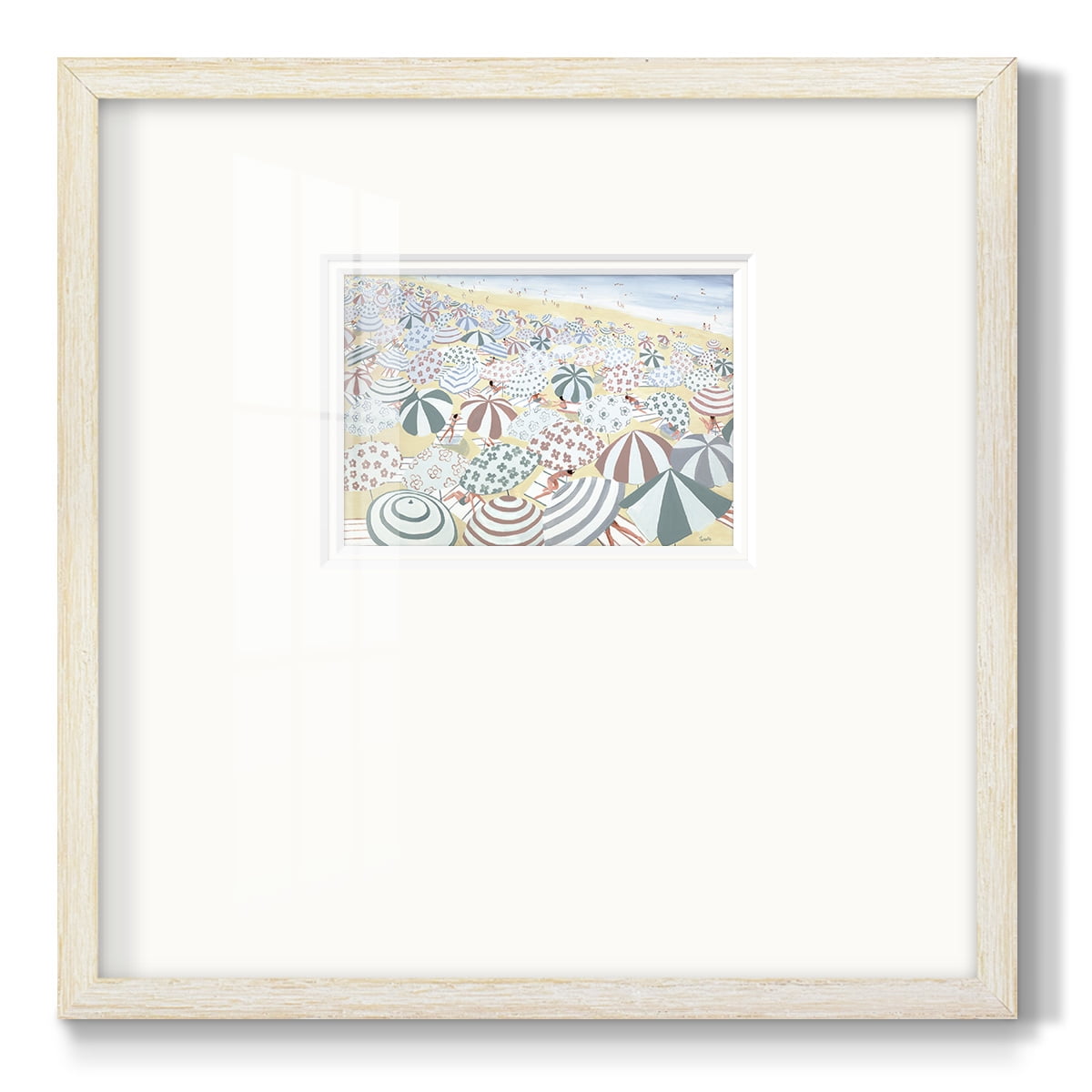 Subtle BeachPremium Framed Print