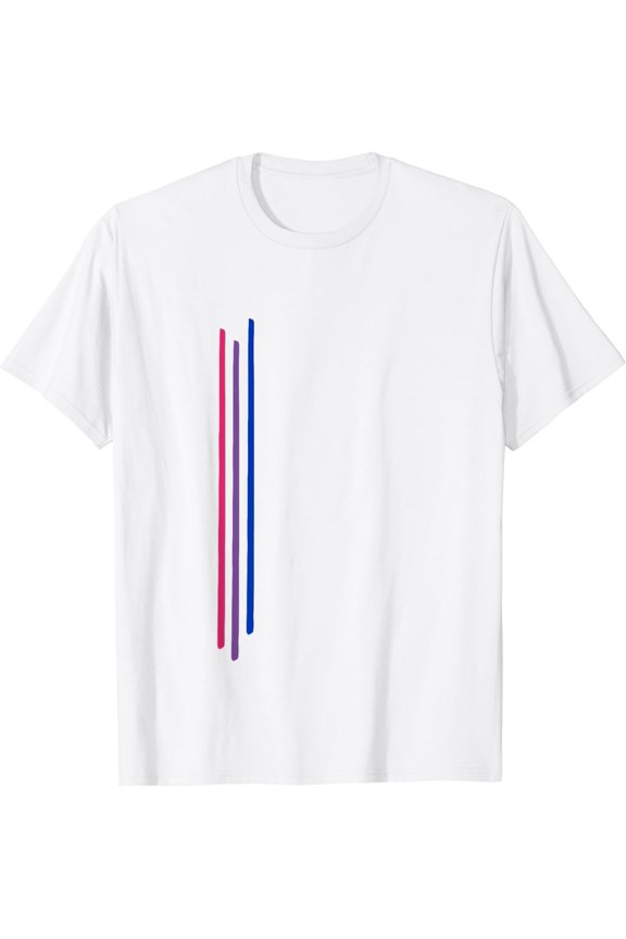 Subtle Bisexual Pride, Bi Flag, Pride Month T-Shirt