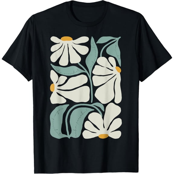 Subtle Flower Kamala Harris Boho Aesthetic T-Shirt