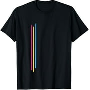Subtle Pansexual Pride, Pan Flag, Pride Month T-Shirt