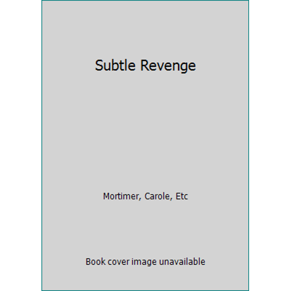 Pre-Owned Subtle Revenge (Paperback) 0373106513 9780373106516