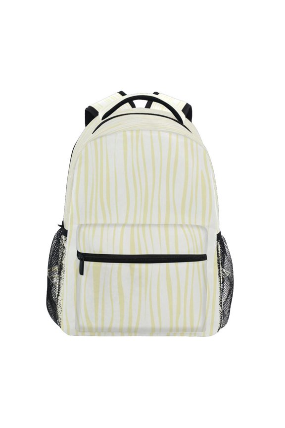 Subtle Stripes Stylish Large Backpack 15L Self-Standing Durable Twill for School, Office and Travel Use